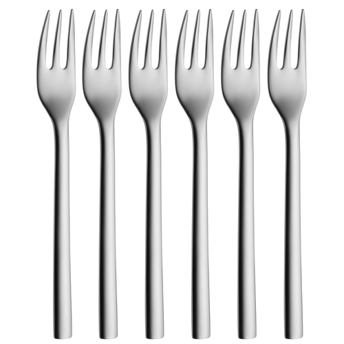 Nuova kagegaffel-sæt – 6 stk. (16 cm) rustfrit stål Cromargan® 