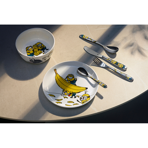 Minions børnebestiksæt 6 dele, rustfrit stål