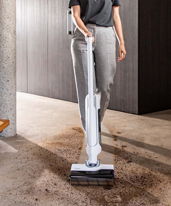 Rene og tørre gulve på samme tid 