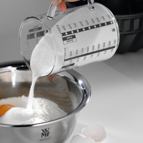 Gourmet målebæger i glas, varmebestandig op til 100 °C 